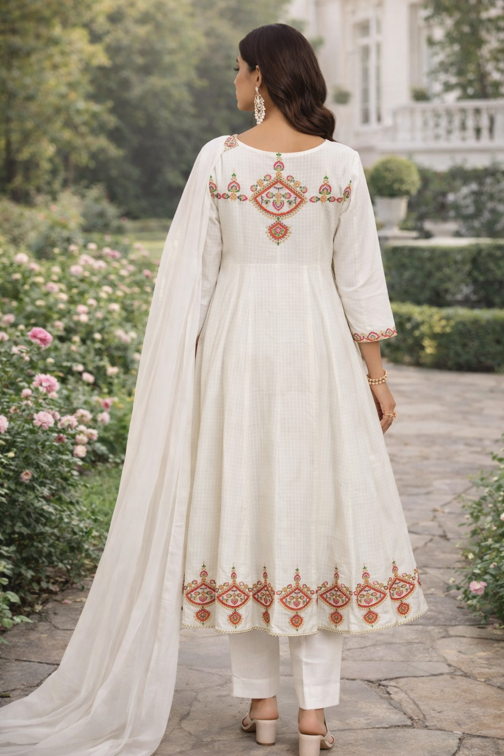 Royal White – Mascy Festive Collection...AS-WM-3P-001