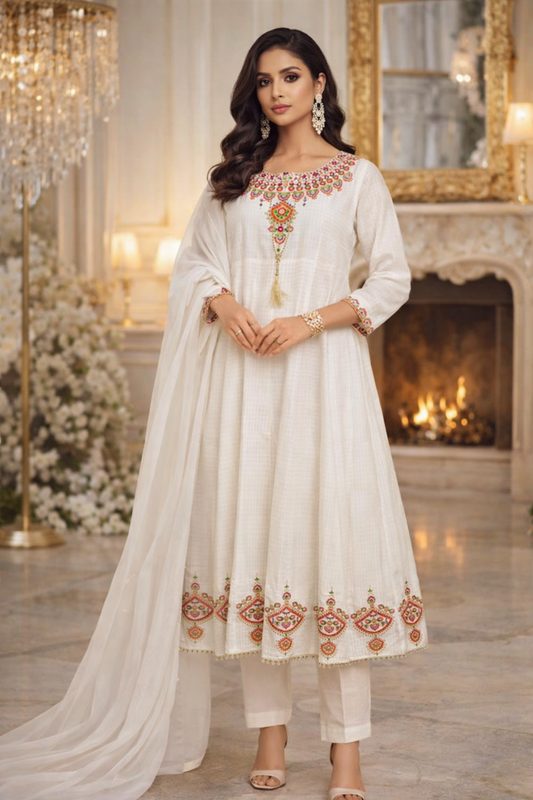 Royal White – Mascy Festive Collection...AS-WM-3P-001