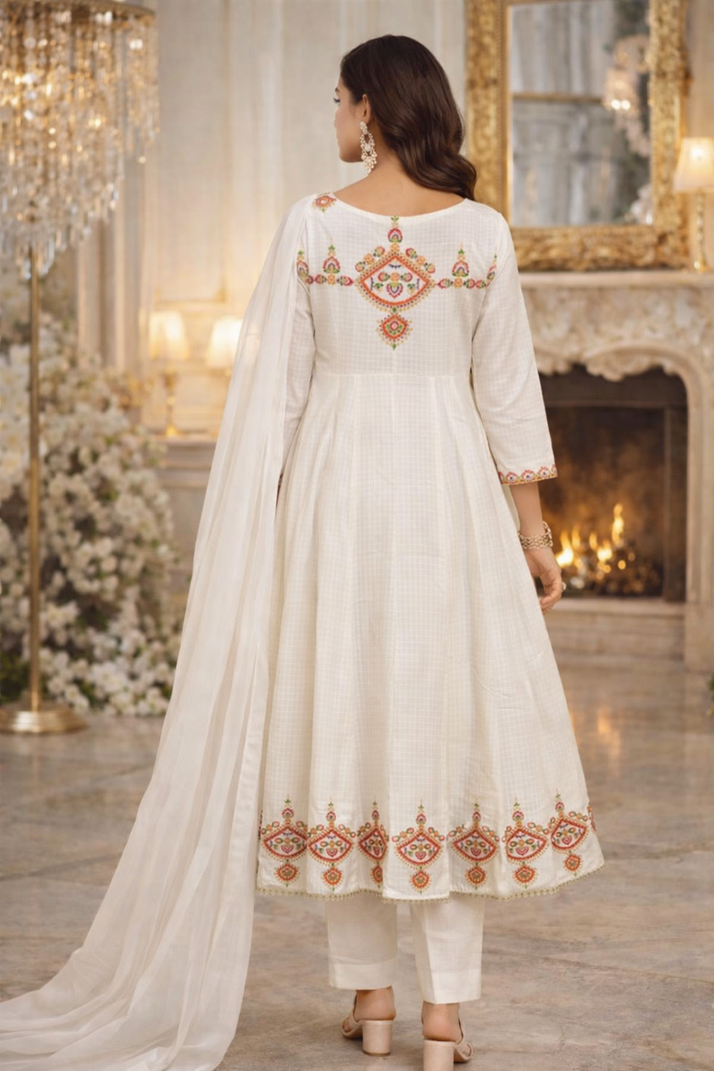 Royal White – Mascy Festive Collection...AS-WM-3P-001