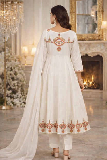 Royal White – Mascy Festive Collection...AS-WM-3P-001